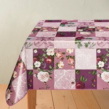 Wipe Clean Tablecloth PVC Vinyl Oilcloth Table Cover Protector Multi  Flowers