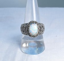 Glass Opal and Marcasite