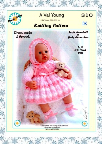 Dolls knitting pattern - , by