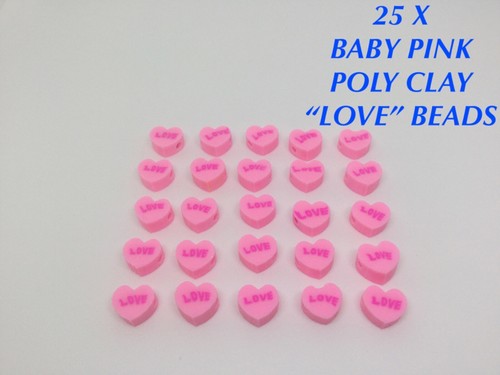 Pink love heart - x,