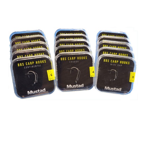 Mustad carp hooks all - carp, models