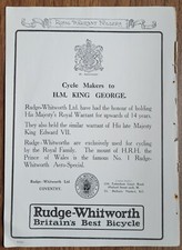 C1915 rudge whitworth - rudge-whitworth, ltd