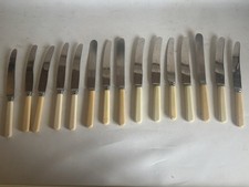 15 Sheffield Stainless Steel Butter Knife Joblot Au1