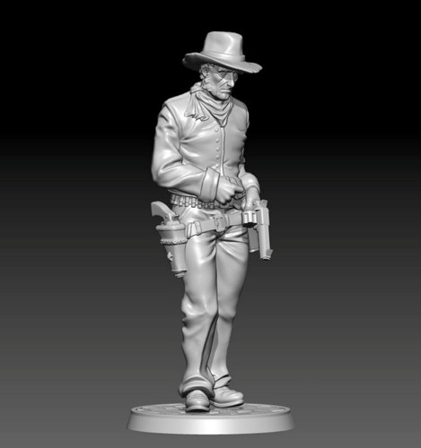 Resin figures model 3d - resin,