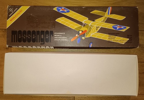 1980 modela messenger biplane - 1980,