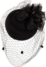 Ro Rox Net Bow Fascinator Hat