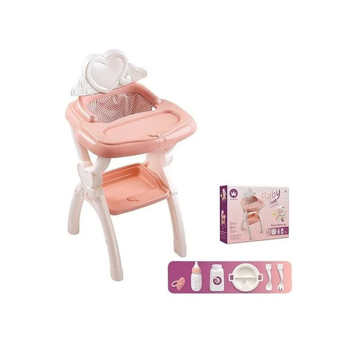 High chair for doll - doll, with