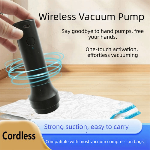 Cordless electric vacuum pump - vacuum,