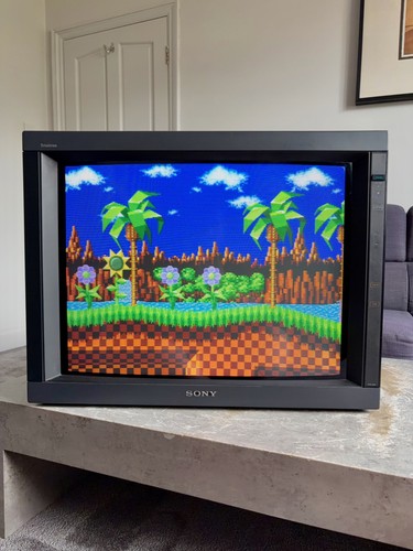 Sony trinitron pvm - sony, 27"