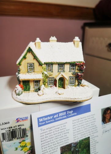 Rare lilliput lane winter at - lilliput,