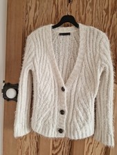 M&S Fluffy Cardigan XS 8-10
