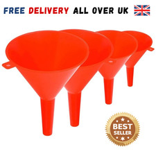 4pc Plastic Funnel Set
