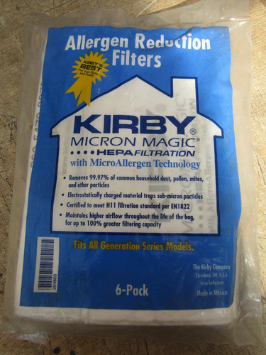 Kirby vacuum cleaner bags - vacuum,