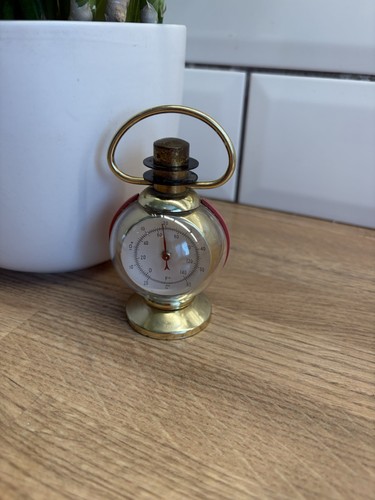 Vintage brass coral pink - brass,