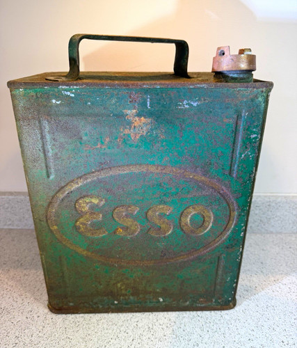 Vintage esso gallon petrol - vintage,