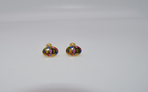 Duchamp cufflinks gold - duchamp,