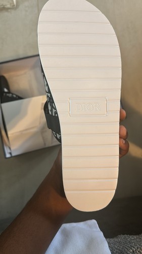 Dior alpha slides - dior, black
