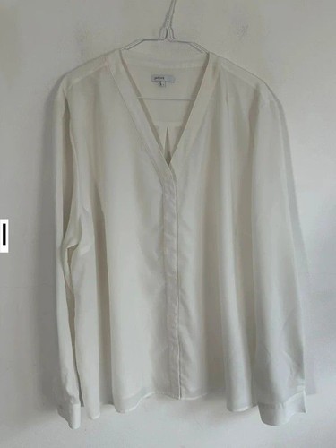 Jaeger blouse white long