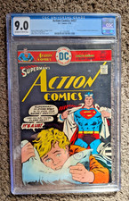 Action Comics 457 DC 1976 CGC 9.0 Classic controversial Superman cover