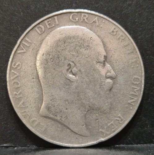 1908 half crown edward - crown,