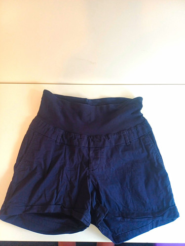 Mama maternity shorts navy - h&m,