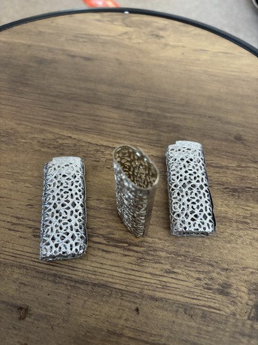 Metal cigarette lighter - metal,