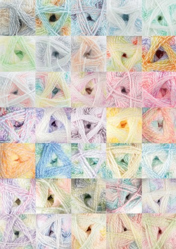Baby marble yarn james - marble, dk