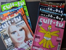 CULT TV Magazine 1997-98 RARE Complete Seasons 1 & 2 Numbers 1-11