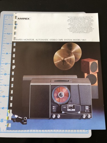 Vintage ampex 1461 monitor - ampex,