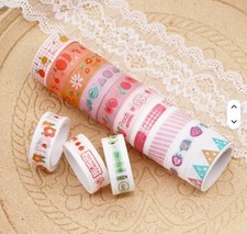 10 Rolls Washi Tape Set - 15