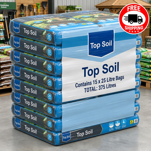375l top soil bulk - soil, pack