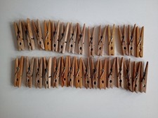 Lot of 30 Vintage Wooden