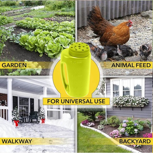 Handheld fertilizer spreader - fertilizer,
