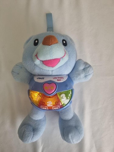 Tech blue little singing - v,