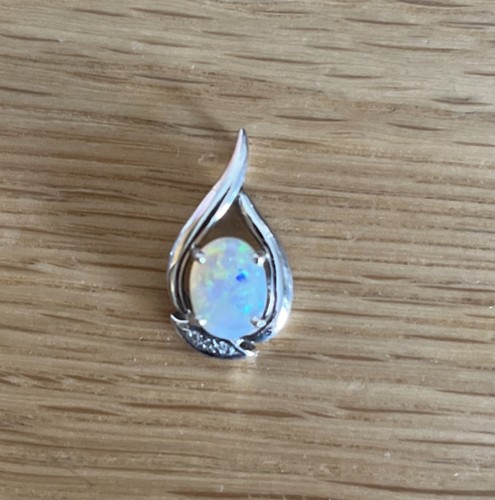 Australian opal small pendant - small,