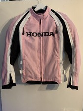 Vintage Joe Rocket Small Pink Ladies Honda Biker Motorcycle Motorbike Jacket