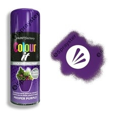 Colour It Aerosol Spray Paint Gloss Matt Metallic Wood Metal Plastic 200ml-400ml