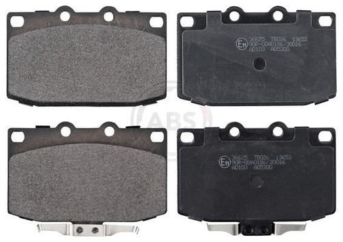 Front brake pad set s - pad,