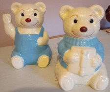 VINTAGE Teddy Bear Blue