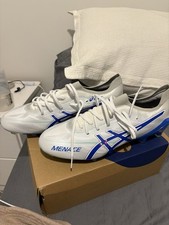 ASICS Menace 5 FG White Boots UK 10.5