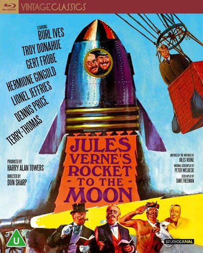 Jules verne rocket the - jules, verne's