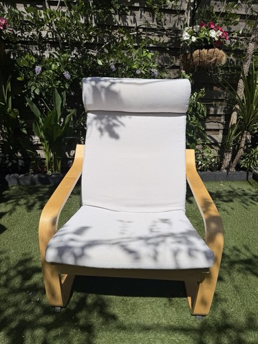 Ikea poang rocking - rocking, cream