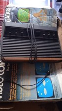 Original Atari 2600 woody video computer console - untested 