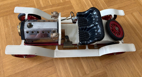 Vintage mamod live steam car - vintage,