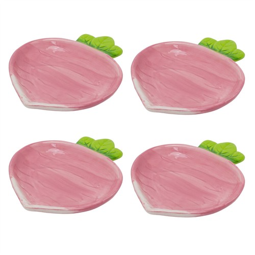 Set ceramic radish snack - ceramic,