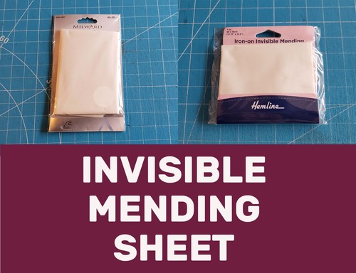 Transparent iron mending - transparent, iron-on