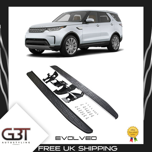 Side steps for land rover - side,