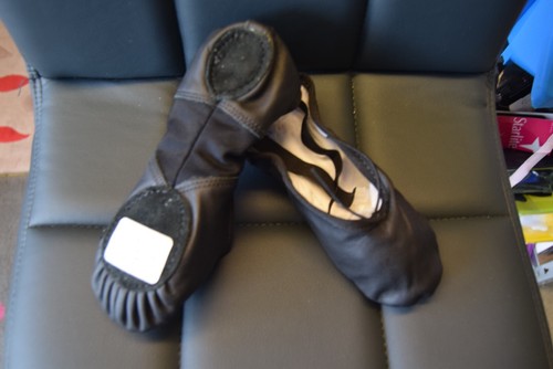 Black leather danca bae11 - black,