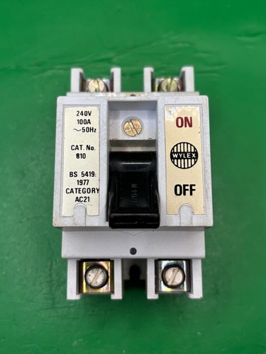 Wylex 810 100a double pole - double,