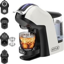 19 Bar 5in1 Multicapsule Espresso Coffee Machine for Dolce Gusto/Nespresso/Etc..